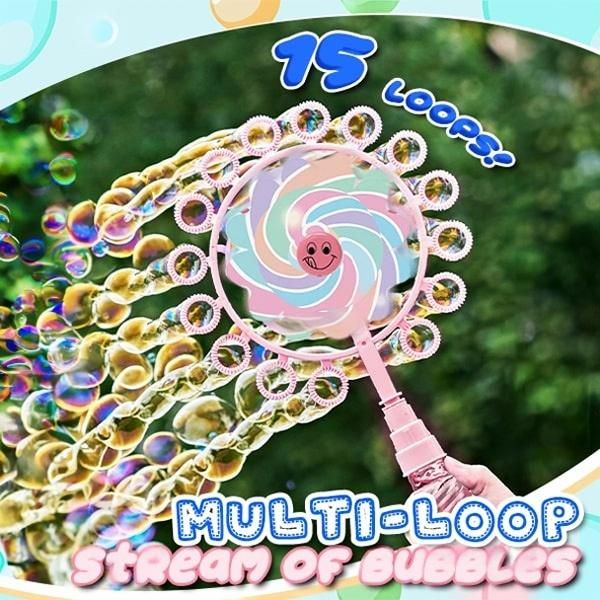 Fun Windmill Bubble Wand Set