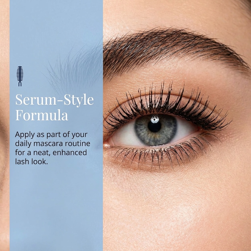 Blushe Mascara With Growth Serum, Blush Korean Mascara Growth Serum, Korean Mascara, Lash Enhancement