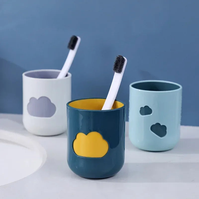 Cartoon Cloud Simple Brush Teeth Gargle Cup Nordic Couple Toothbrush Cup Household Wash Cup