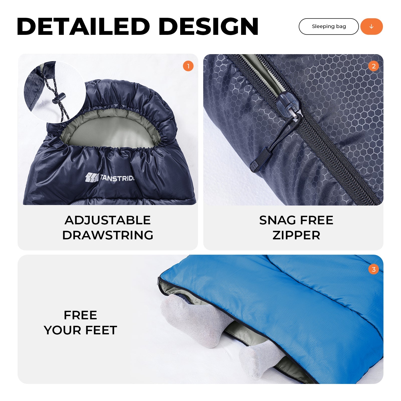 Tanstrider Puff Sleeping Bag