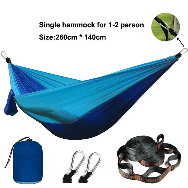 Solid Color Parachute Hammock