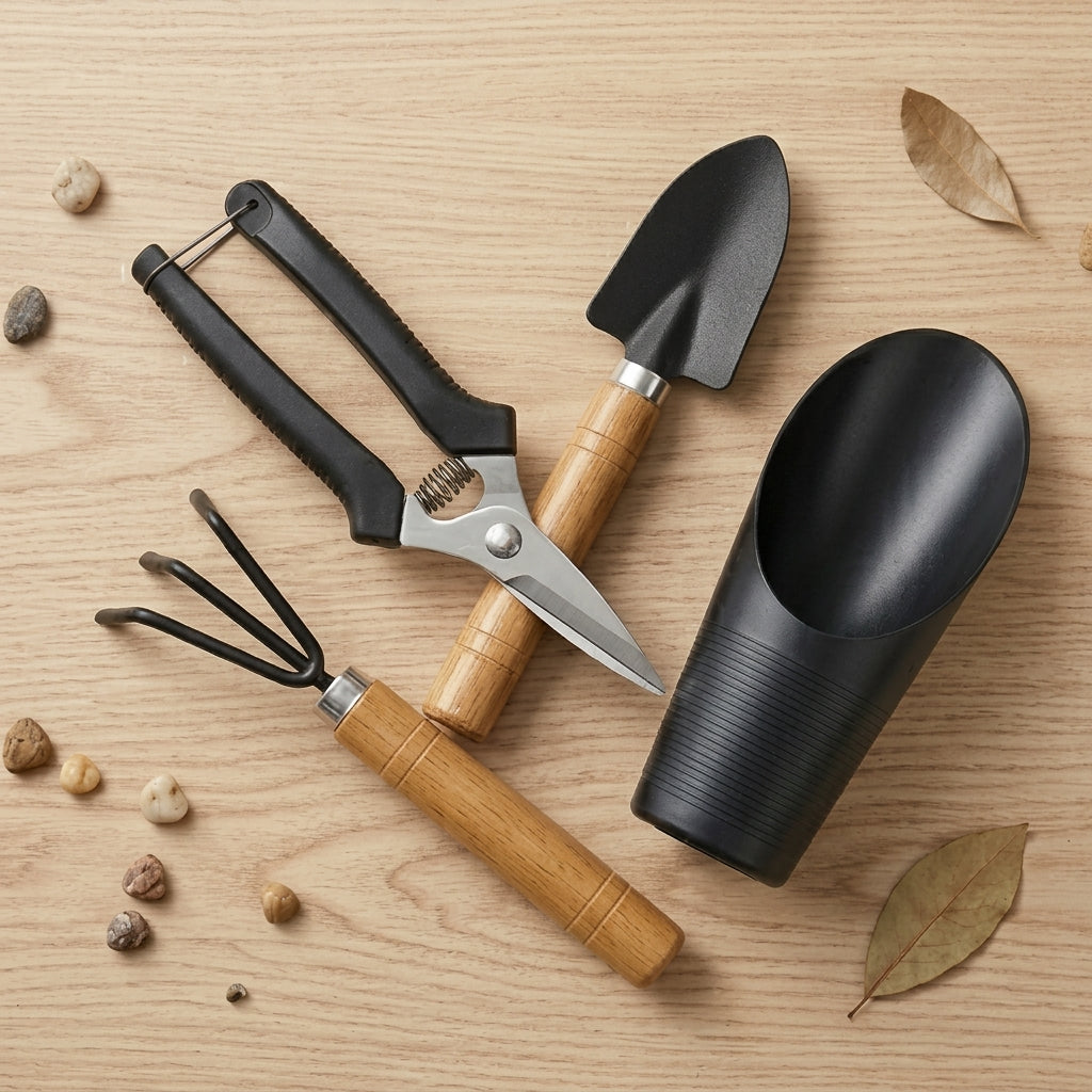 Essential 5-Piece Indoor Potting Tool Set