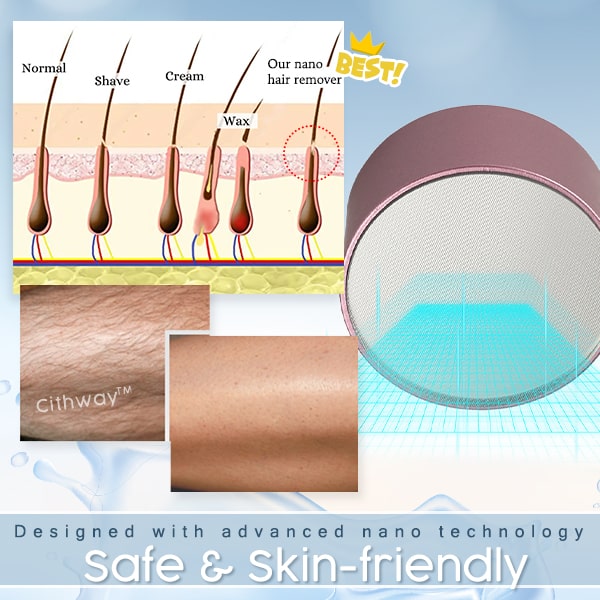 Cithway® 2-in-1 Painless Nano Crystal Hair Remover
