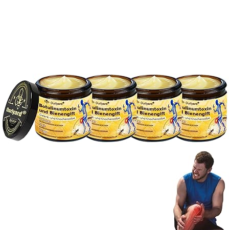Bienengift-Schmerzlinderungs Knochenheilungs Creme, Professionelle Bienengift Gelenkcreme, Ourlyard Bienengift Gelenkgel, Natürlich Bienengiftsalbe Joint Gel, für Rücken,Nacken,Knie
