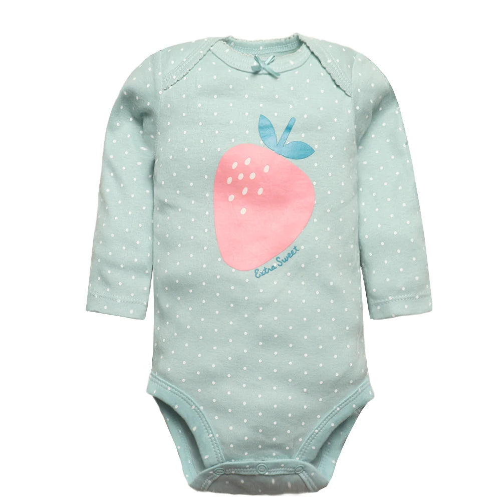 Baby Girl Jumpsuit 2024 Unisex 5-pack Cotton Newborn Baby Bodysuits Baby Boy Clothes Cartoon Infantil Clothing