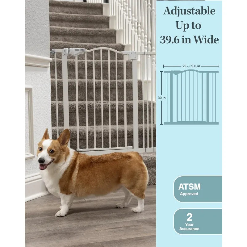 Dog Gate for Stairs & Doorways, 30