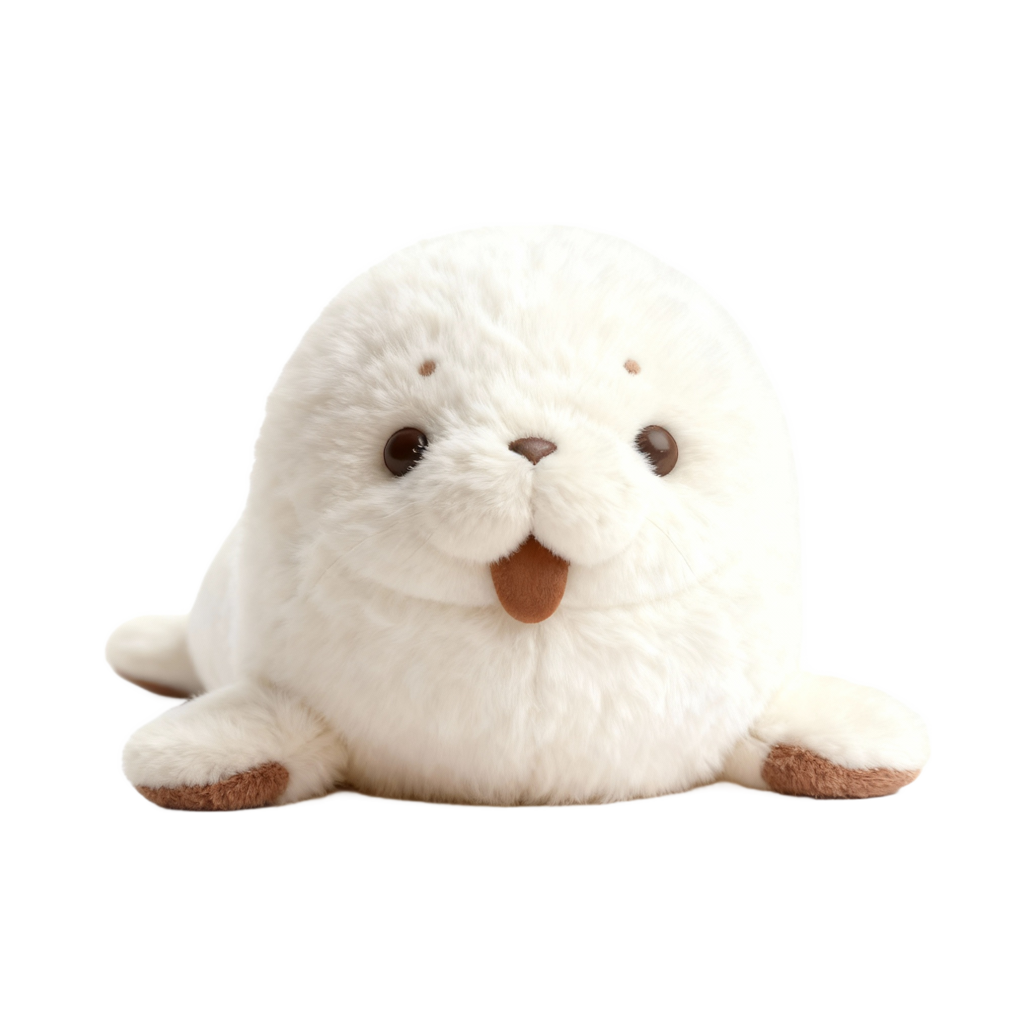 Muu the Pure White Seal Plush