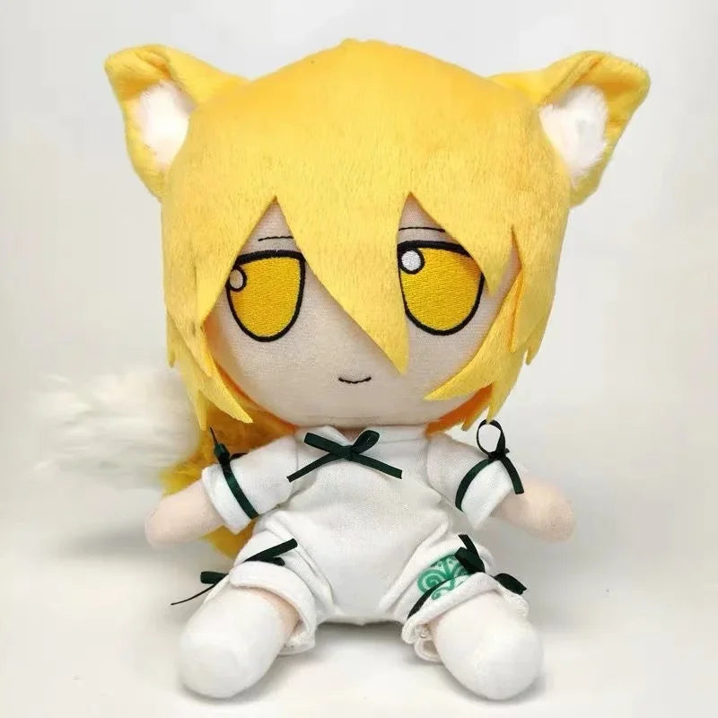 Yorigami Shion Fumo Plush Toy TouHou Project 20cm Sitting Soft Doll Kawaii Plushie Figurine Kids Fans Birthday Christmas Gifts