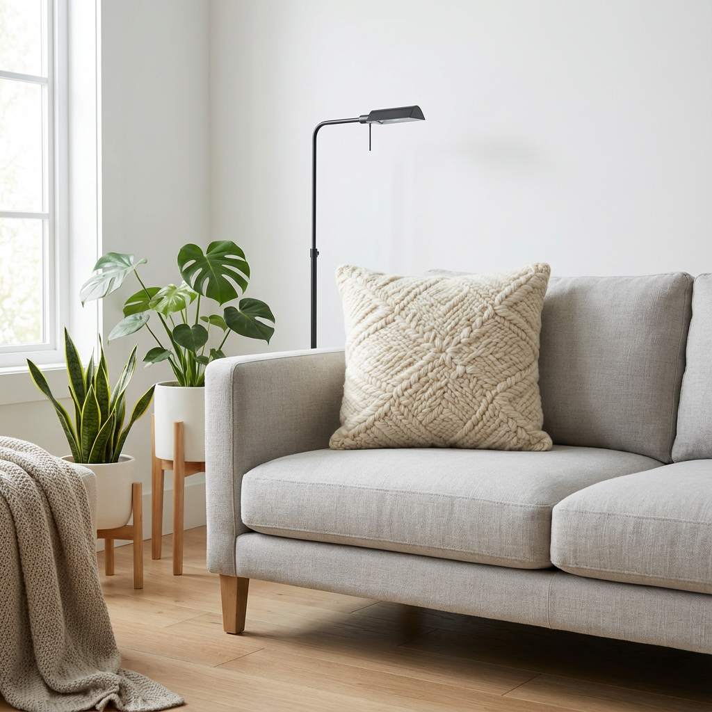 Cozy Braided Texture Throw Pillow