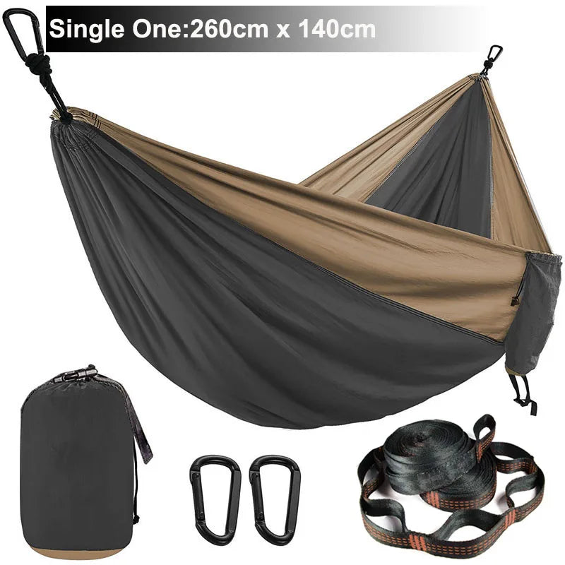 Solid Color Parachute Hammock