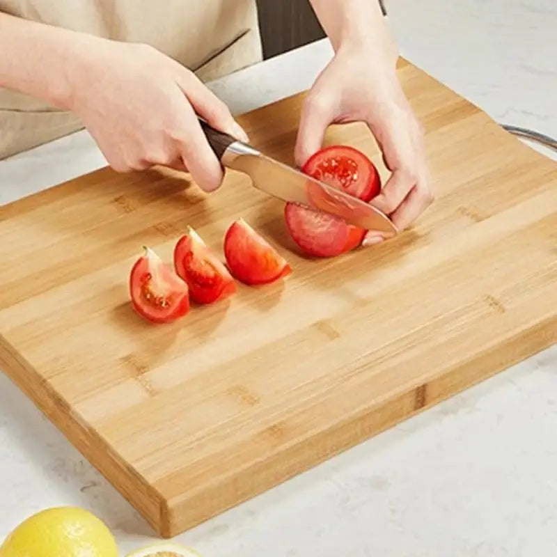 Wooden Cutting Board Household double-sided bamboo chopping board Oil And Wax Applicator For Butcher Blocks Cutlery