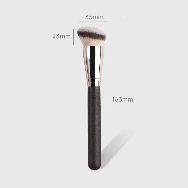 Makeup Brushes Foundation Concealer Angled Seamless Cover Synthetic Dark Circle Liquid Cream Cosmetics Contour Brush Beauty Tool