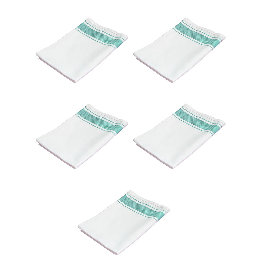 5Pcs Scouring Cloth Cleaning Cloths Towels Reusable Kitchen Washing