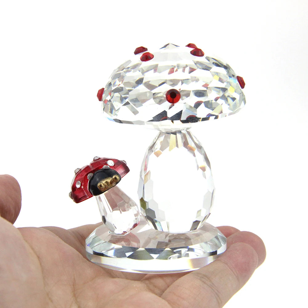 Figurine Art Glass Animal decoration Paperweight Home Decor Ornament Collectible Gift Birthday Gifts