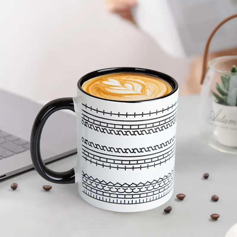 🔥Black Friday Sale. Hidden Message Funny Ceramic Coffee Mugs