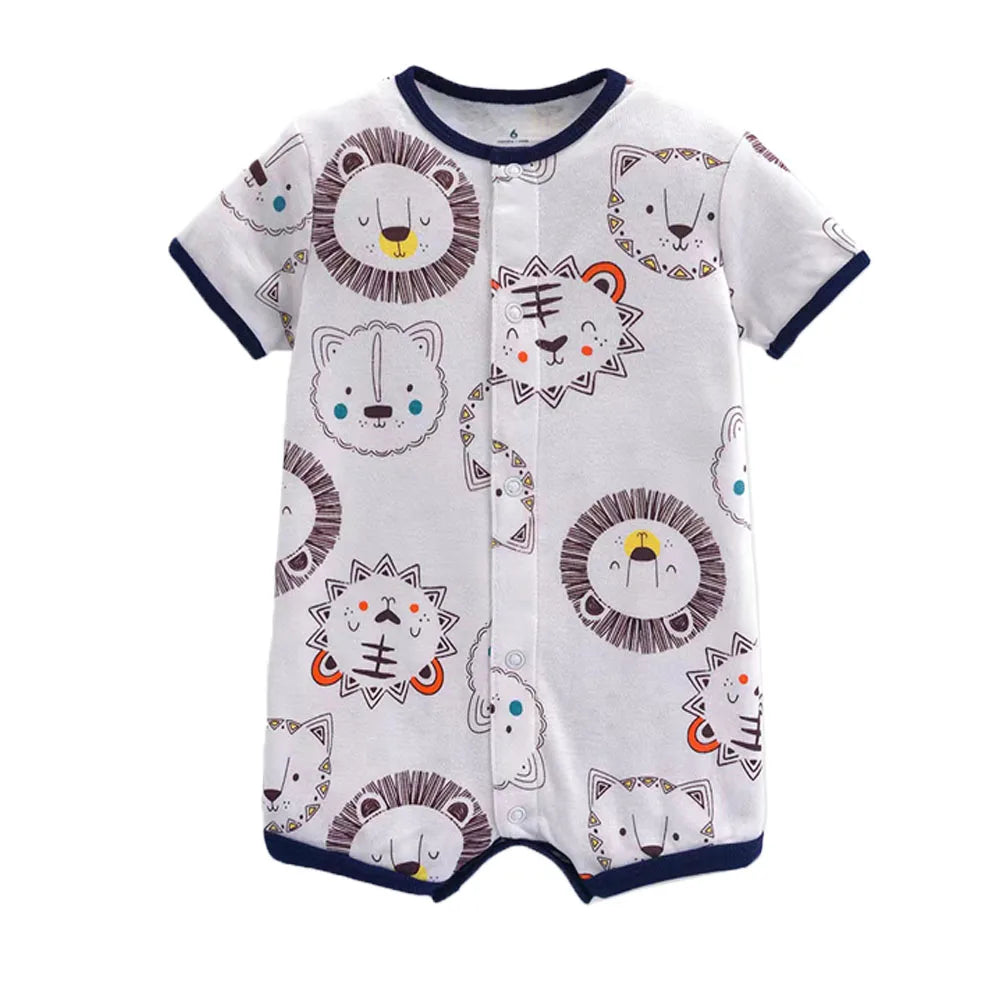 Summer brands Newborn Baby Rompers Short Sleeve