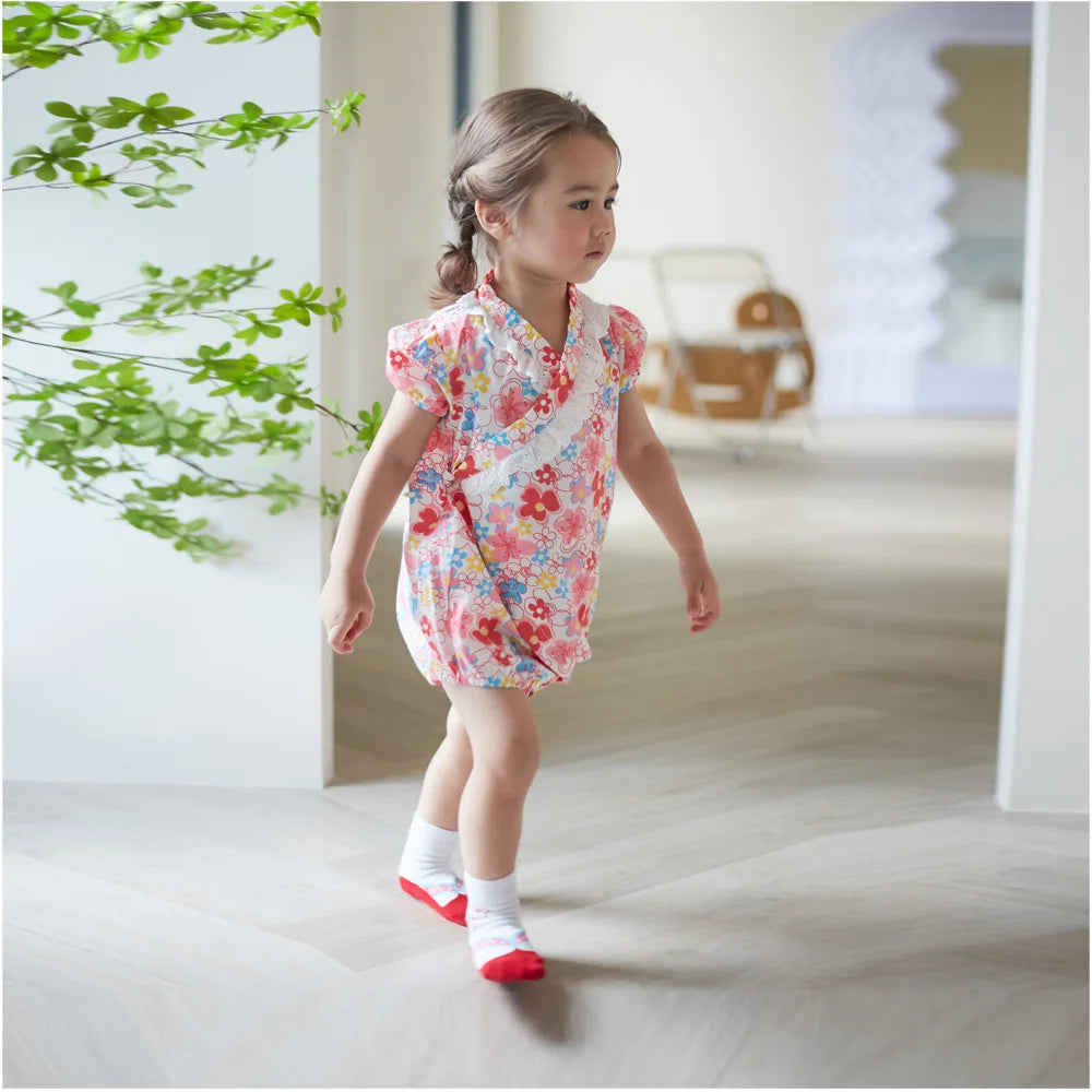 Summer Baby Clothes Kids Kimono Japanese Style Romper Girls Jumpsuit Retro Bathrobe Uniform Bebes Pajamas Formal Clothes