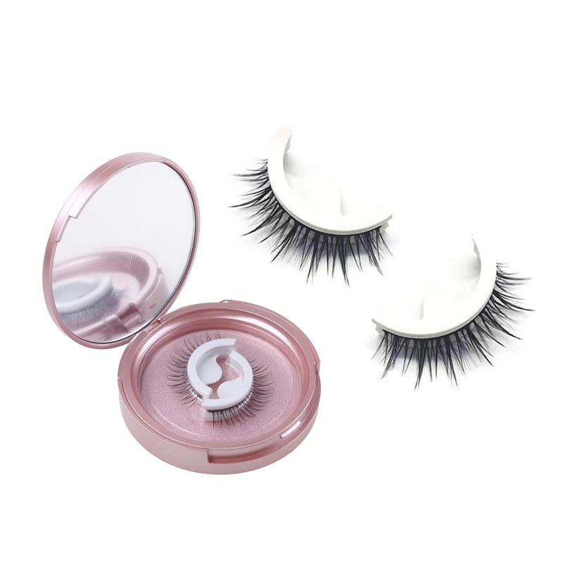 Reusable Self-Adhesive False Eyelash No or Eyeliner Needed Eyelashes Gift