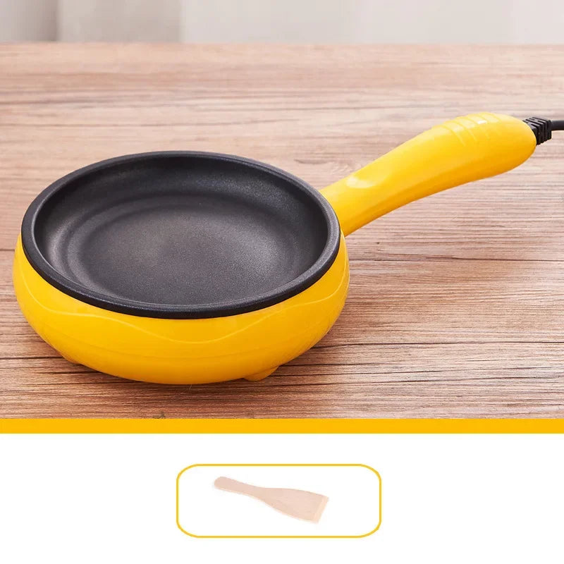 Electric Frying Pan, Omelette Maker Steamer Egg Cooker Eggs Mini Plug-in Frying Pan Automatic Power-off Breakfast Machine