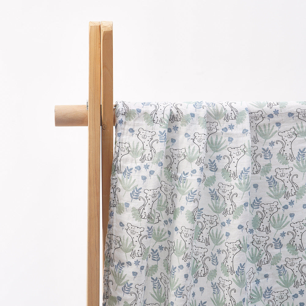 Simple Printed Newborn Baby Bamboo Cotton Baby's Blanket Gro-bag