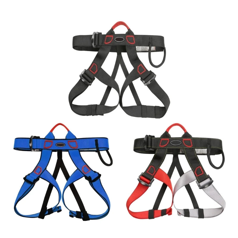 Outdoor expansion rope down half harness