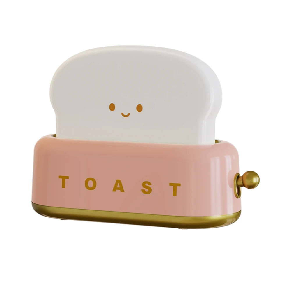 Night Lights Alarm Clock Wake Up LED Nightlight Creative Bedsides Desk Lamp Indoor Lighting Timing USB Dimmable Light Kids Gifts