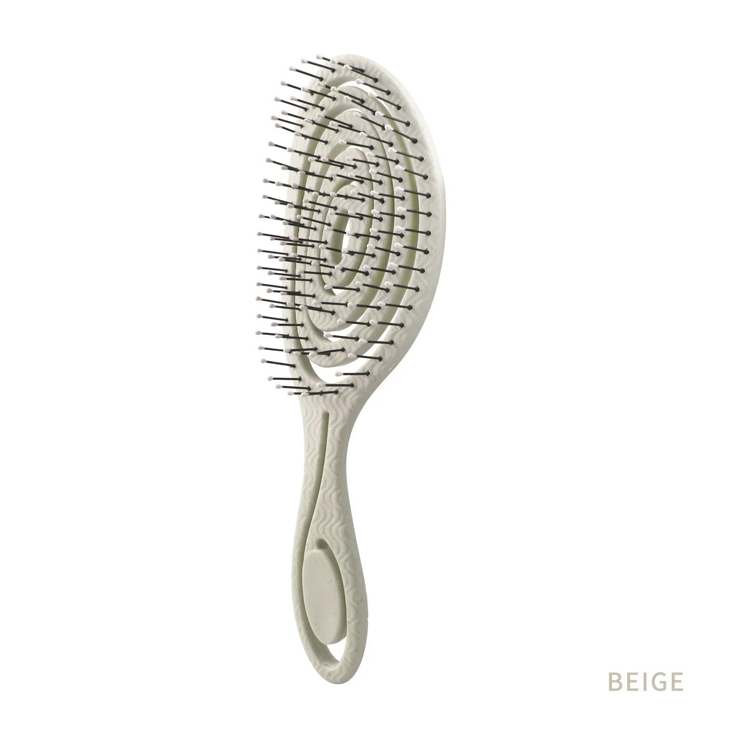 Mint Green Biodegradable Detangling Hairbrush Soft Vent Wet Lightly Pull No Harm Hair Eco Friendly Antistatic Massage Hair Brush