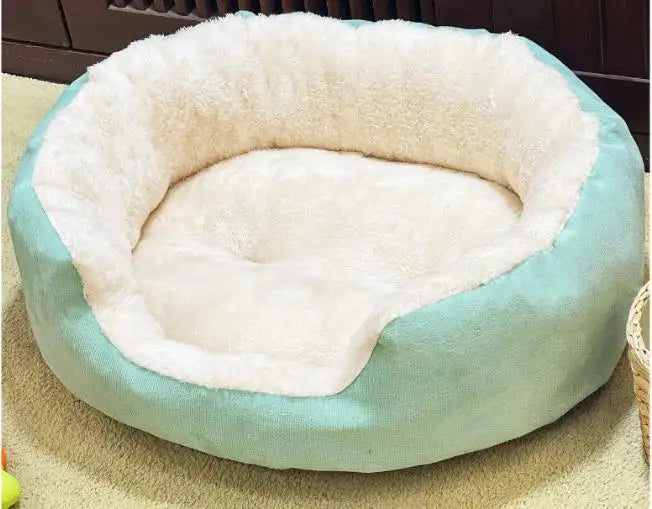 New winter warm pet supplies Double round high back cat litter Creative pet litter dog litter