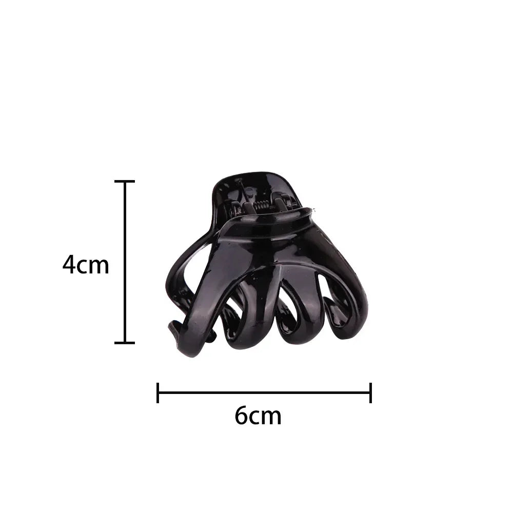 Laides Designer Octopus Hair Catch Plastic Large Spring Clip Hair Claw Clips for Women Girl Hair Accessories Headwear