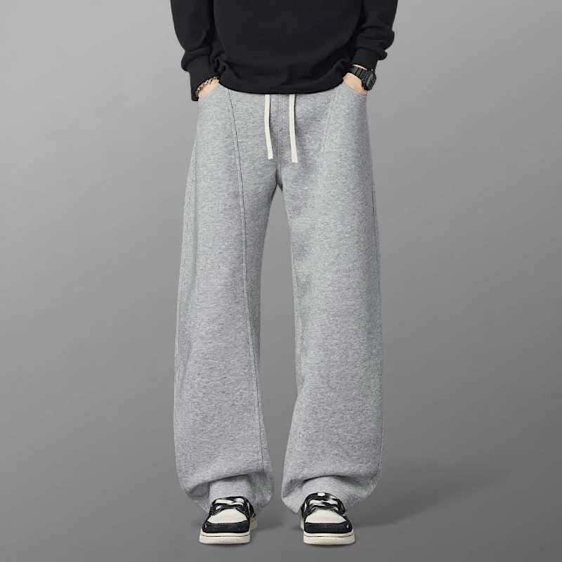 Barrel leg sweat pant