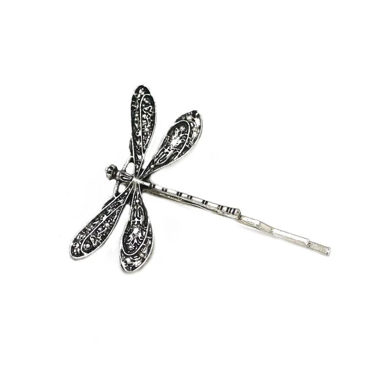 New Hairpin Hair Sticks Dragonfly ShapeTrendy Vintage Metal Hair Accessories Headwear Hairstyle for Women Jewelry H049