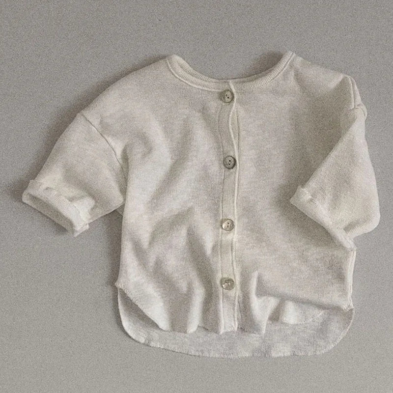 New Baby Thin Cotton Cardigan