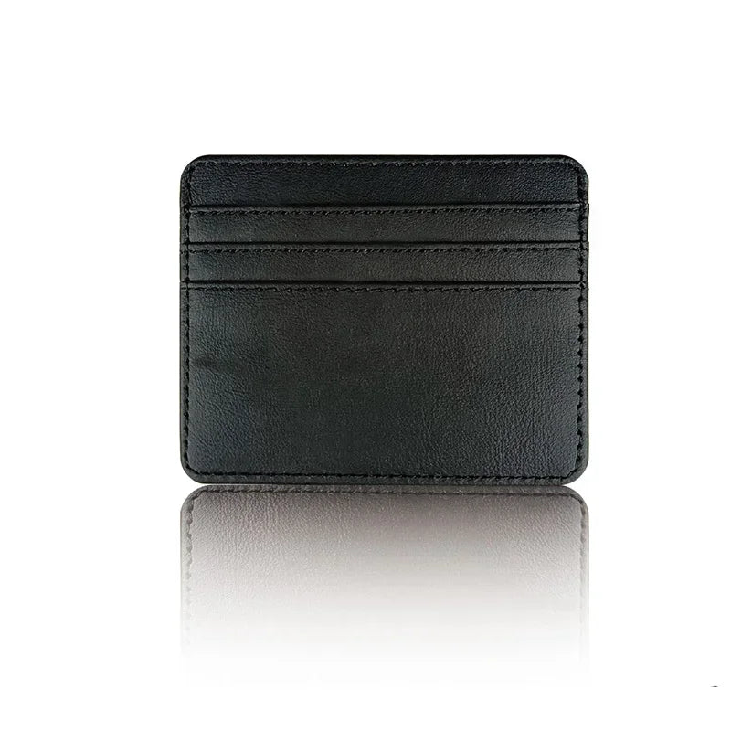 Slim Bank Credit ID Card Organizer Wallet Women Men Cards Holder Coin Bags Card Case Thin Big Capacity Business Card Wallets