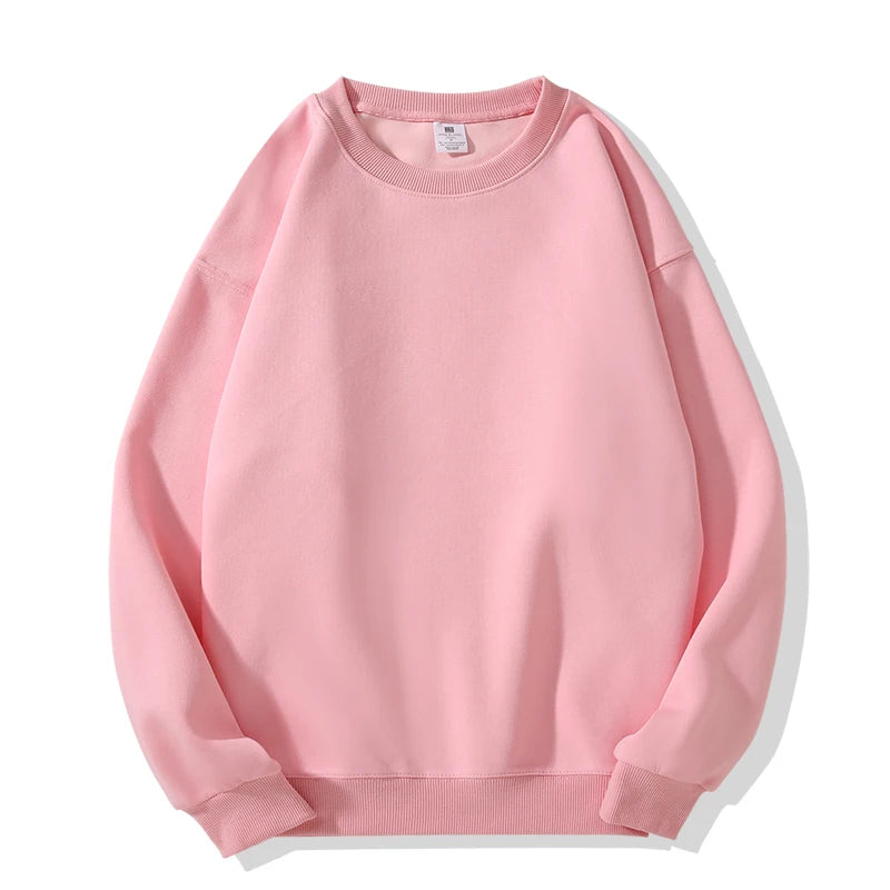 Women's O-Neck Sweatshirt Long Sleeve Casual Youth Fashion Pullovers Fall Casual Clothing