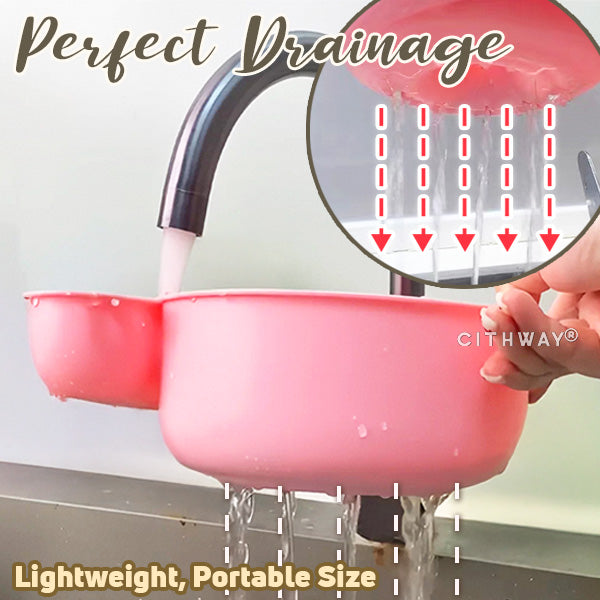 Cithway® Auto-rinse Snail Rotating Fruit Strainer