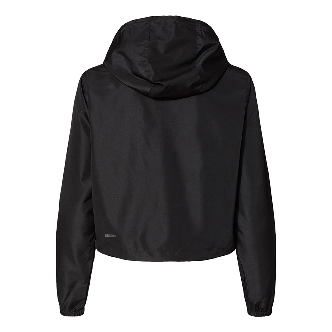 Lightweight Crop Windbreaker (Women’s) Black