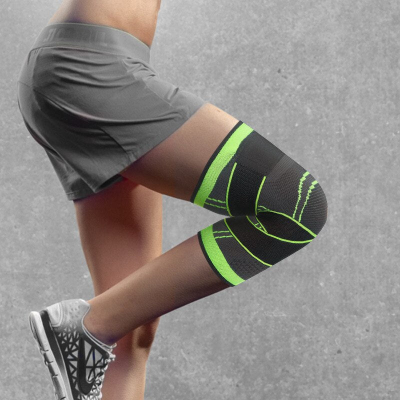 1PCS 2020 Knee Support Professional Protective Sports Knee Pad Breathable Bandage Knee Brace Basketball Tennis Cycling