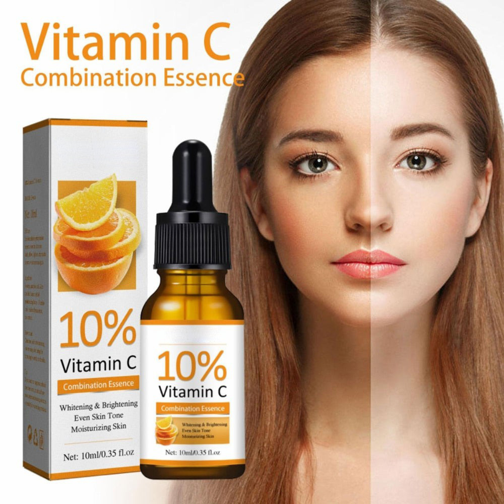 Vitamin C Serum for Face Whitening Facial Serum Hyaluronic Acid Dark Spot Remover Korean Skin Care Products Skincare
