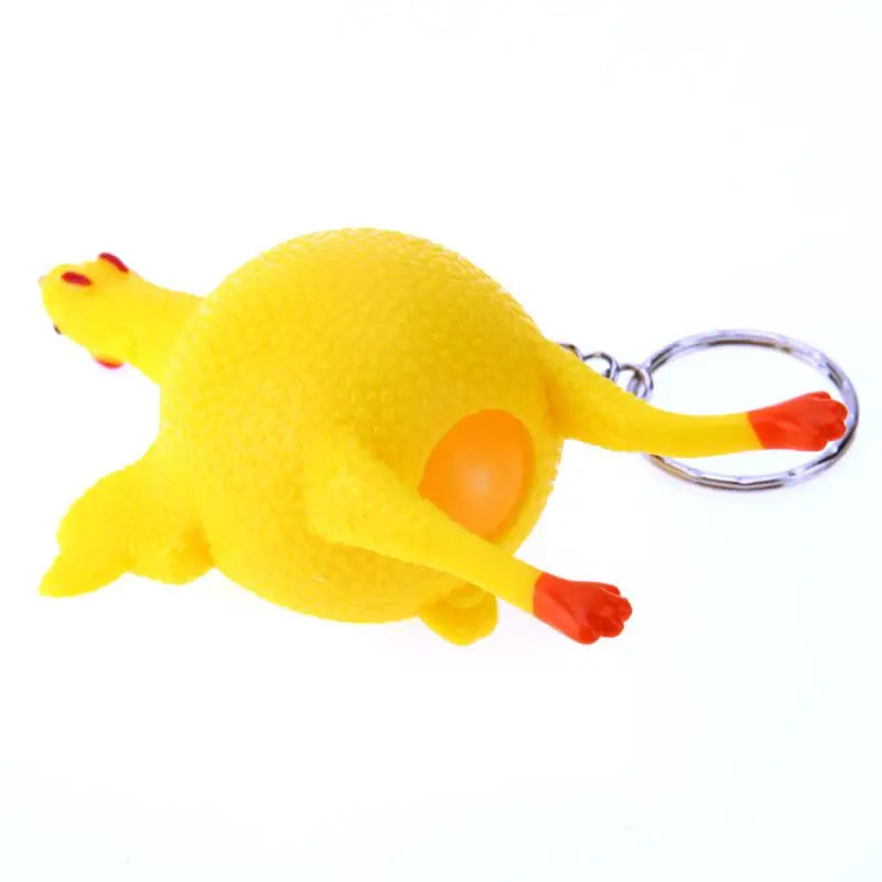 Stress Relief Toy for Children Audlt Chicken Egg Laying Hens Tricky Funny Gadgets Toys Squeeze Ball Party Gifts Favors