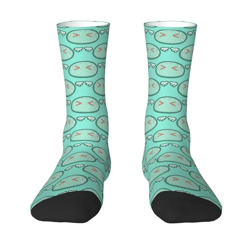 Tartaglia Childe Genshin Impact Men Women Crew Socks Unisex Fun 3D Print Anime Game Dress Socks