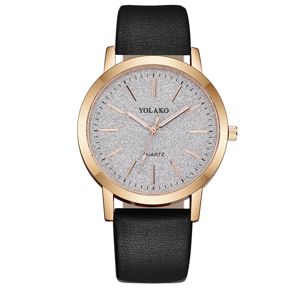 Women's Watches Brand Luxury Fashion Ladies Watch Leather Watch Women Female Quartz Wristwatches Montre Femme