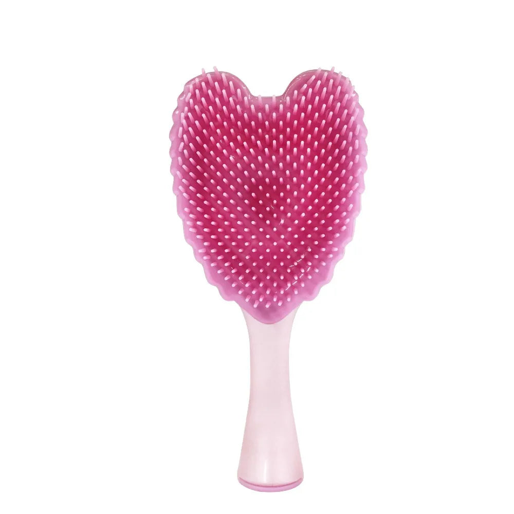 Anti Tangle Hair Brush Cute Professional Angel Hairdressing Styling Tool Anti-static Massage Comb Salon Hairdressing