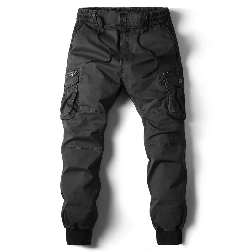 Cargo Pants Men Jogging Casual Pants Cotton Full Length Military Men's Streetwear Male Work Tactical Tracksuit Tooling Trousers