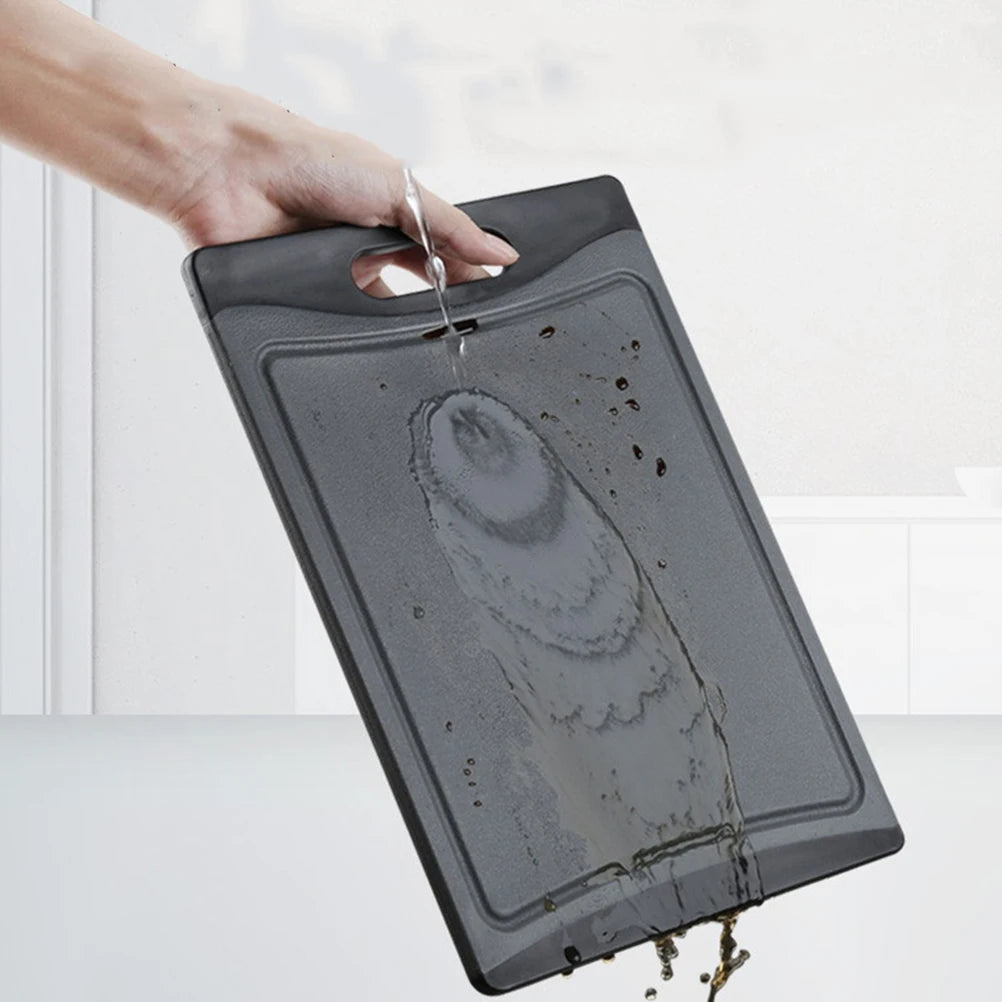Antibacterial PP U Shape Anti-Overflow Cutting Board Non-Slip Chopping Board Durable Vegetable Cutting Board Kitchen Accessories