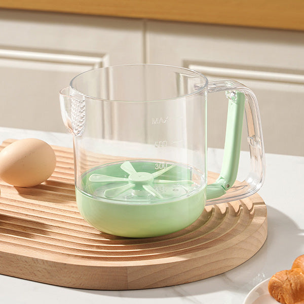 Quick-press Egg Mixing Hand Stirrer