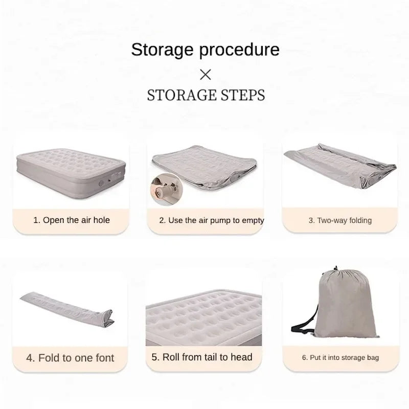 Self Inflating Mattress Camping Ultralight Single Inflatable for Sleeping Air Mat