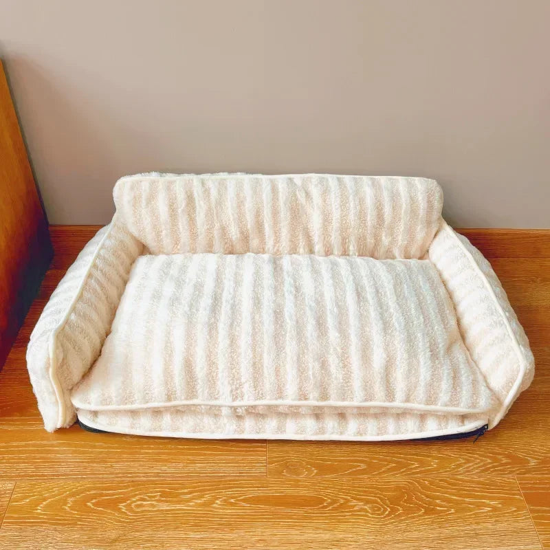 Cat Bed Sofa Winter Warm Cat Nest Pet Bed for Small Medium Dogs Cats Comfortable Plush Puppy Bed Pet Supplies