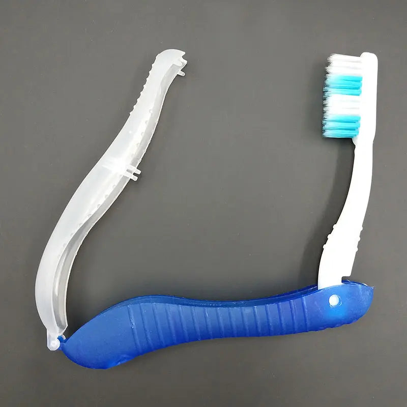 Hygiene Oral Portable Disposable Foldable Travel Camping Toothbrush Hiking Tooth Brush Tooth Cleaning Tools Folding Toothbrush