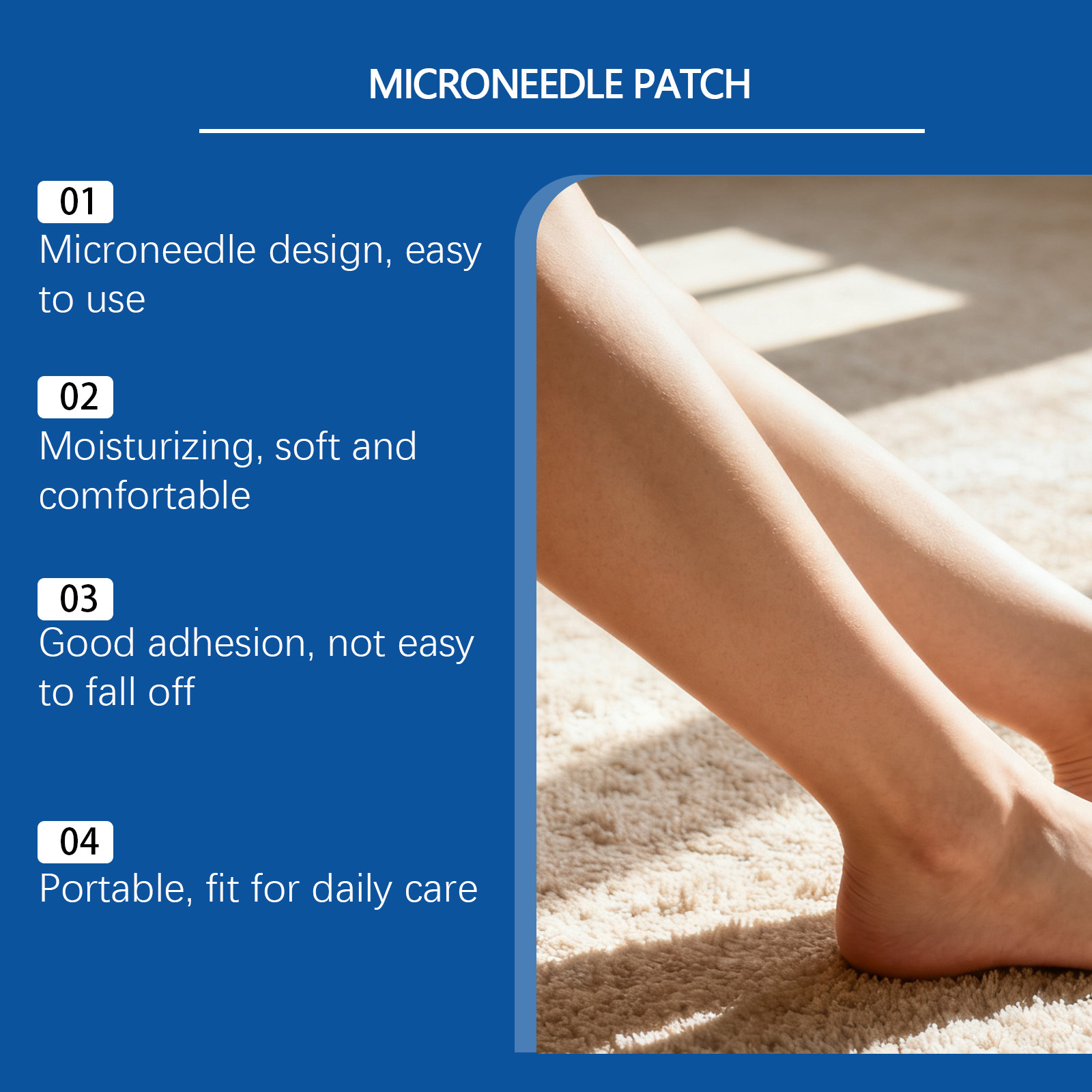 GreenTarget Natural Body Patch — Gentle Support For Active Legs