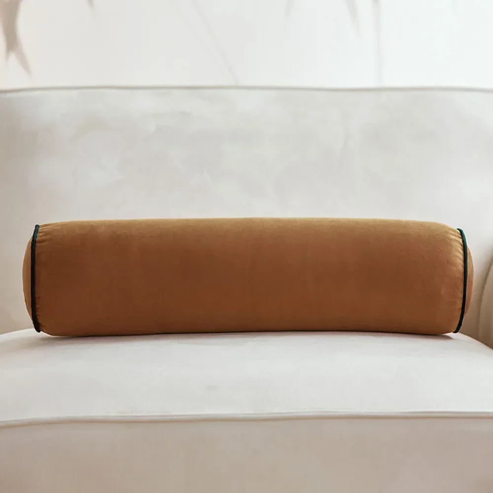 Sofa Cushion Home Living Room Throw Bedside Back Pillow Car Office Bedroom Lumbar Pillow Velvet Candy Sleeping Pillow A0